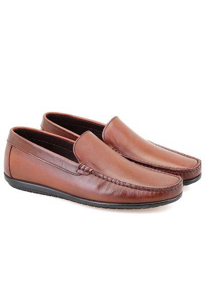 Desa Ανδρικό δερμάτινο loafer Ciara Brown