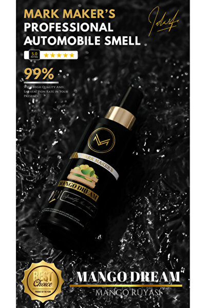 MARK MAKER'S PROFESYONEL Araba Kokusu | Araç İçi Oto Parfüm | Oda Kokusu (MANGO)