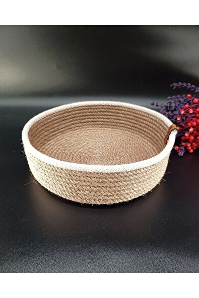 jade home Σετ ψάθινο καλάθι και organizer Jadehome