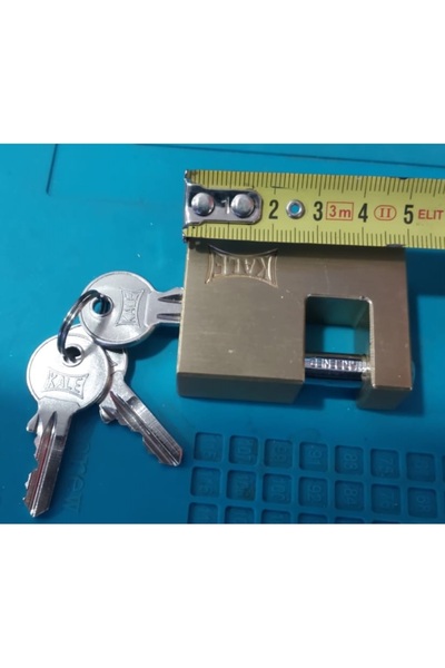 Kale Kilit Horizontal Brass Padlock 50 Mm