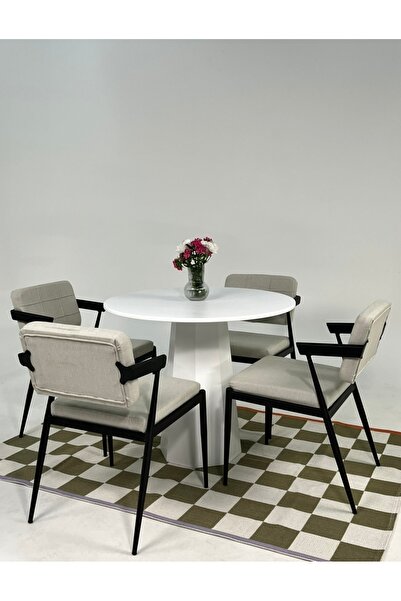 kuppdesign Lilyum Yemek Masası Beyaz