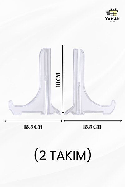 Yaman Hediyelik Çerçeve Tutucu Aparat Masa Üstü Tablo Tutucu Aparat (2 TAKIM)