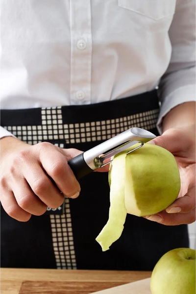 IKEA Paslanmaz Çelik Siyah Yan Soyacak 17 Cm