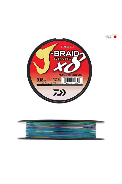 daiwa J-Braid Grand 8B 300m Multicolor İp Misina