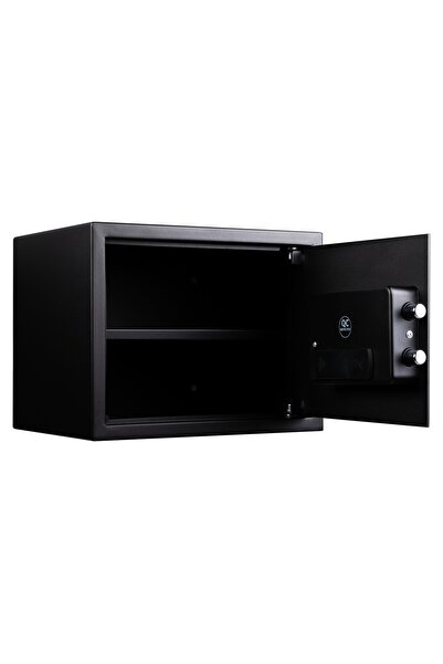 DAS SIEGEL Çelik Elektronik Şifreli Ve 2 Anahtarlı Para Değerli Eşya Ofis Ev Otel Kasası 30dsb