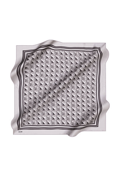 Aker İpek Krep Saten Eşarp