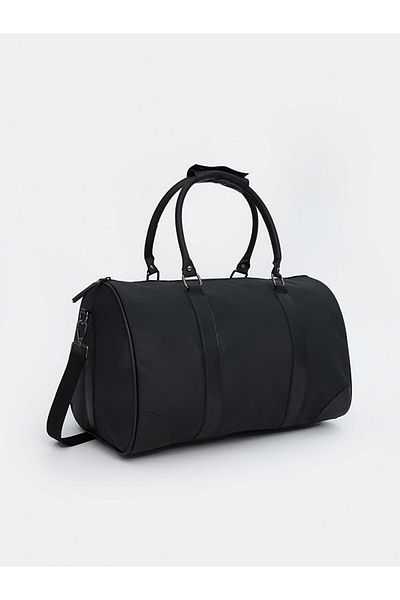 LC Waikiki Lcw Accessories Men's Black Leather Look Sports Bag