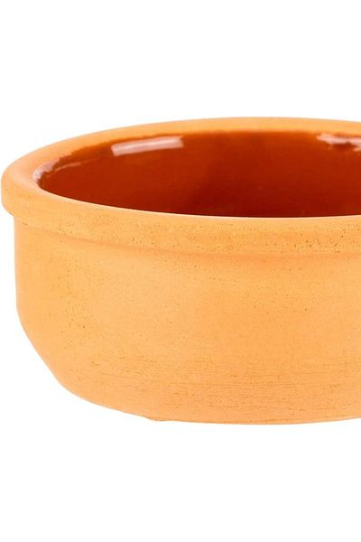 AKDC Round Bowl 8Cm X 8Cm X 3Cm Clay Colour