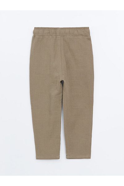LC Waikiki Lcw Kids Khaki Standard Fit Lace-Up Boy's Pants