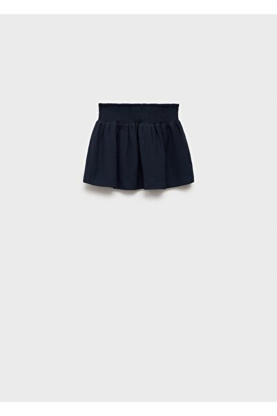 MANGO Baby Cotton Linen Skirt