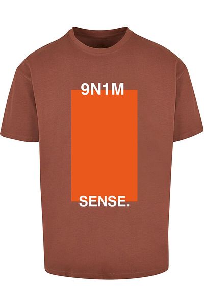 9N1M SENSE Herren Sense Orange Square Tee 2
