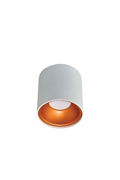 ACK Surface Mounted Decorative Armature 100X100Mm White Reflector White Case