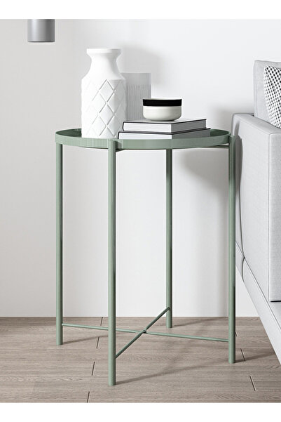 sharpdo Round Steel Table Green