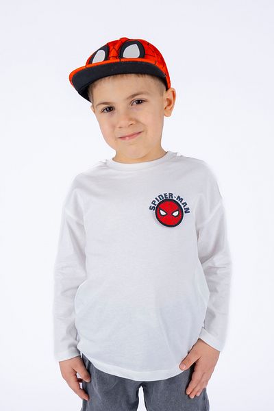 LadiesandLittles Boy's Print and Embroidery Detail Tshirt