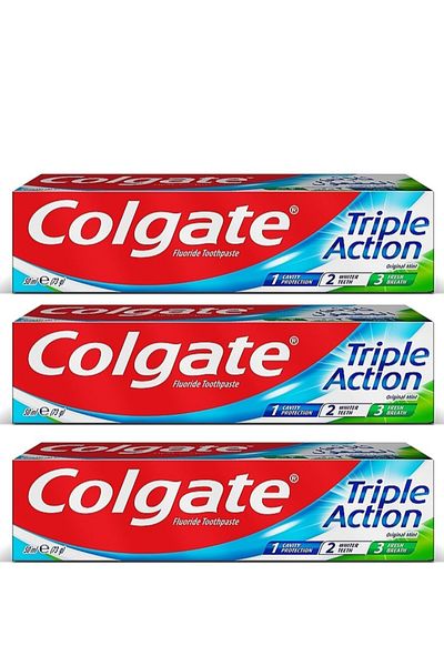 Colgate Toothpaste Triple Action 50 Ml X3