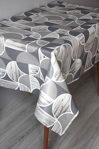 DDHOME Fiber Pvc Oilcloth Tablecloth - Erasable, 1256-1 Georound