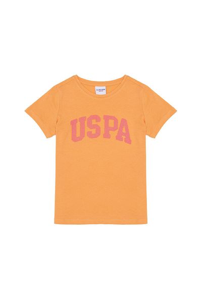 U.S. Polo Assn. ASSN. POLO SUA. Tricou pentru fetiță cu gât crew 50234830 -VR047