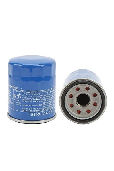 Genel Markalar YAĞ FİLTRESİ HONDA CIVIC - JAZZ - CITY - ACCORD - CRV - HRV 15400-RTA-003