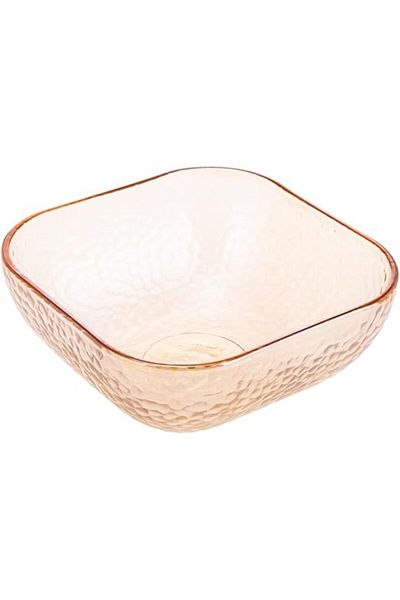 AKDC Glass Bowl L(13CM) XW(13CM) XH(6CM) White