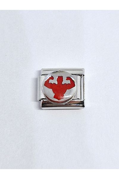 RoseCo00 Italian Steel Bracelet Charm