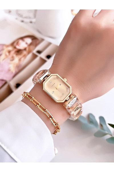 Coliseum Vintage Serial Stone Wristwatch & Bracelet Nurse Cl8888.S05