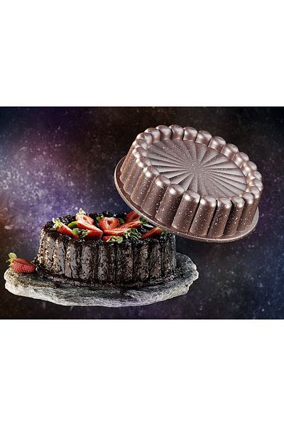 Brillant Aluminum Casting Fireproof Non-Stick Granite Cake Mold Grn-Kk-5939 Altair Rose