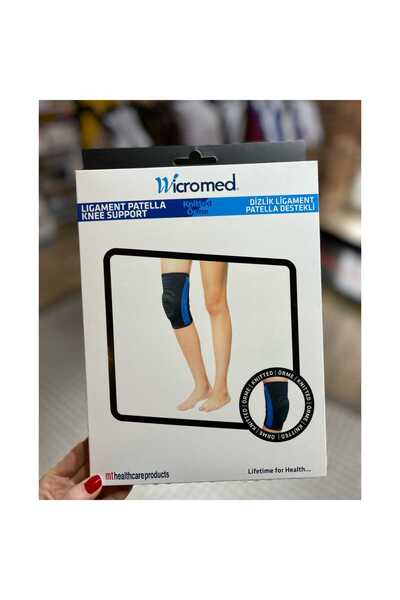 wicromed WİCROMED LİGAMENT PATELLA DESTEKLİ ÖRGÜ DİZLİK (XL BEDEN)