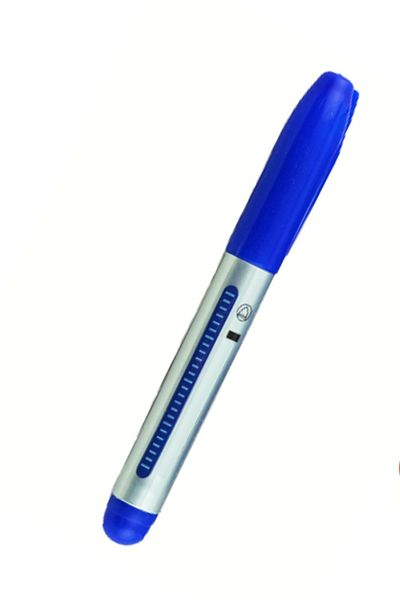 usin 3Pcs Blue Round Tip Permanent Indelible Marker Marker Black Parcel Sack Package Box Cargo Pen
