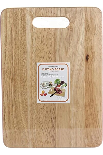 AKDC لوح تقطيع خشبي - بيج، 25 × 35 سم