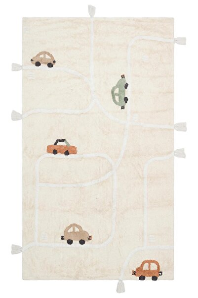 Eko Halı COTTON BOON XXW CBN 09 MULTY XXW Yıkanabilir Kaymaz Tabanlı Naturel ...