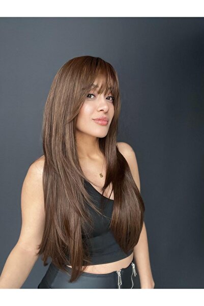 Suzan Peruk Baby ipek Tabanlı İnce kahküllü peruk.Videolu üründür.En iyi gerç...