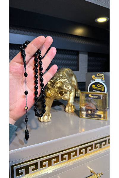 Tesbih-i Hazır Tesbihçilik Çift Usta İmzalı Özel Usta İşçilikli Ateş Kehribar...