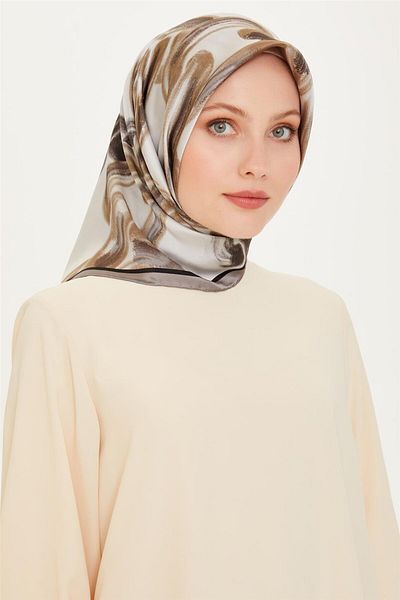 Armine Φουλάρι Sura Pure Silk - Μοντέλο 9253d, Μέγεθος 37x37