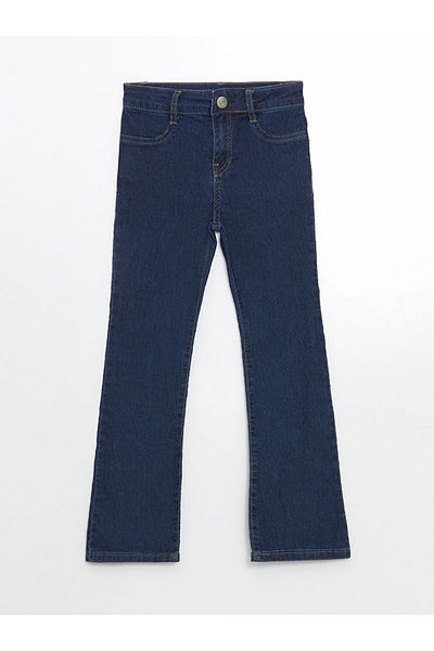 LC Waikiki Pantaloni de jeans pentru fete cu talie elastică reglabilă