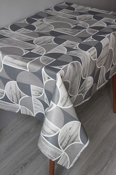 DDHOME Fiber Pvc Oilcloth Tablecloth - Erasable, 1256-1 Georound