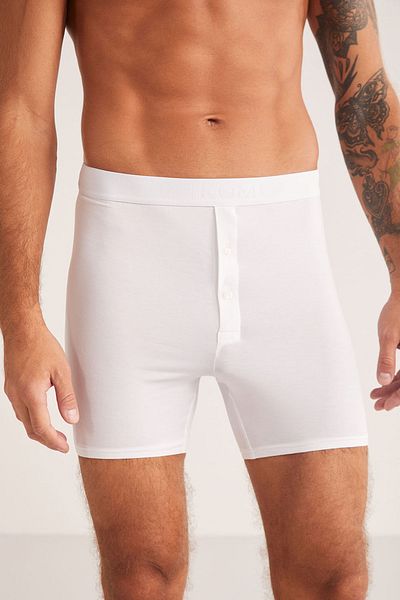 Kom Αρσενικό, Διπλό Κουμπί, Modal, Long Boxer