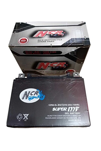 NCR 12N6.5L-BS 10 HR AKÜ (CG)