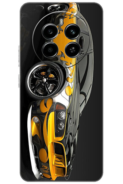 realme 12 4G (RMX3871) Uyumlu Kılıf Desen Baskılı Silikon Carros Velozes STK:...