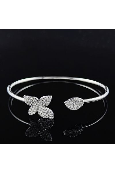 Choice WHITE resizable 2pcs Pack 2023 New Luxury Silver Color Bride African Jewelry Set for Women Anniversa