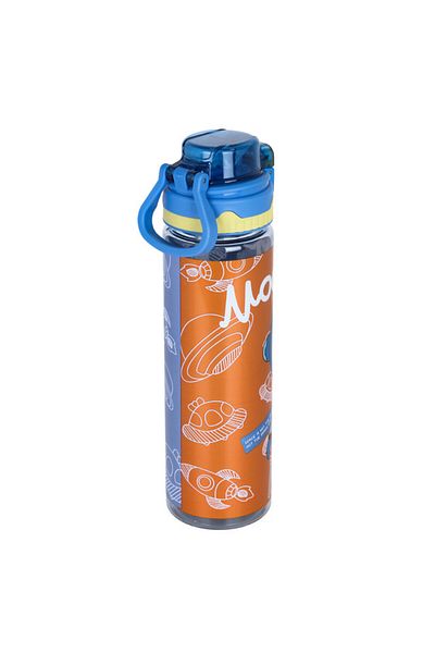 NovaKids Nova Kids Water Bottle 700ml with Straw- Yellow