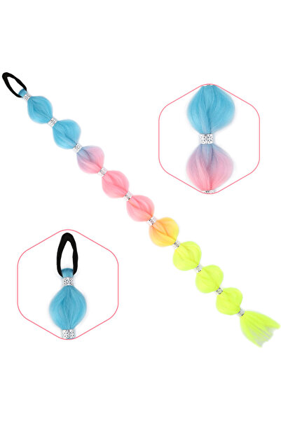 TAM TARZ Coada de cal elastică cu accesorii împletite - ACM20