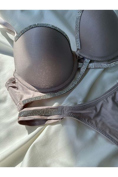 dem merys Eleganță și sprijin împreună! Set sutien cu susținere cu pietre ✨