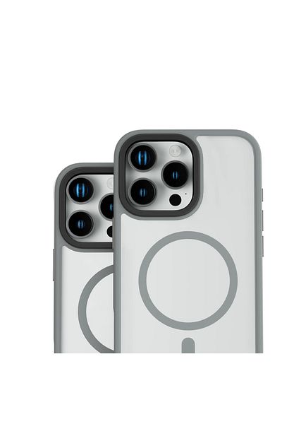 Levelo Magsafe Solo Case For iPhone 16 Pro - Gray