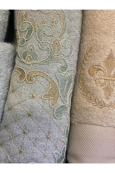 ÇIRPAN EV ΣΕΤ ΟΙΚΟΓΕΝΕΙΚΟ ΜΠΑΝΙΕΡΑ LUCCA BAMBOO ΔΑΝΤΕΛΕΣ ΚΕΝΤΗΜΕΝΟ ΜΕ ΜΕΝΤΑ/ΜΠΕΖ