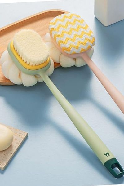 hayret sepeti Deep Cleaning with Double-Sided Bath Shower Brush