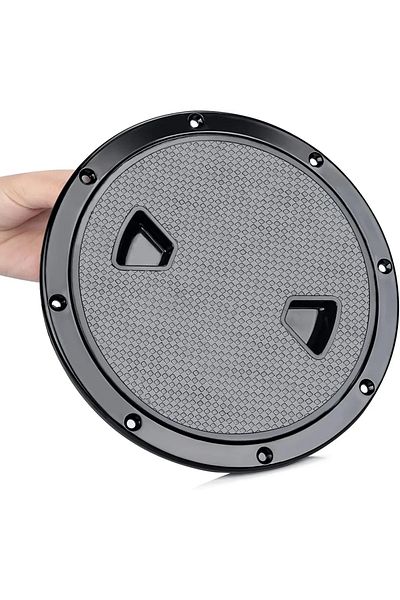 Choice 4 inch White Boat Accessories Boat Hatch 4" 6" 8" ABS Round Non Slip Inspection Hatch w/Detachable