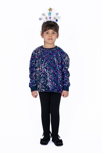 LadiesandLittles Pailletted Children's Sweat
