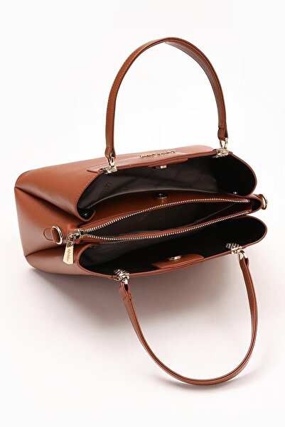 Levidor Трисекційна ручна сумка кольору таба