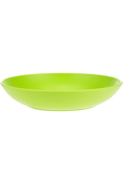 AKDC UCSAN FROSTED DINNER PLATE 18CMX18CMX4CM Light green