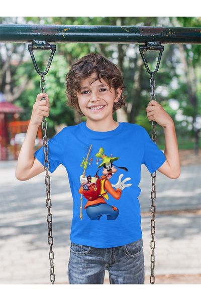 New Shine 1 tricou este un cadou pentru achiziții de 6 și mai sus în coș - Tricou cu mânecă scurtă imprimat pentru copii